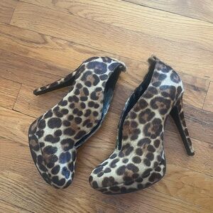 Ink by Macy’s Leopard Print High Heels